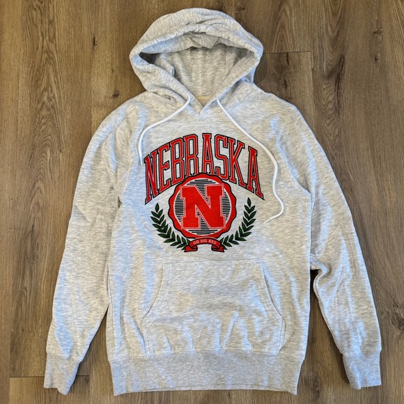 Charlie Hustle Other - Charlie Hustle Nebraska Cornhuskers Hoodie N Logo Go Big Red Sweatshirt Small